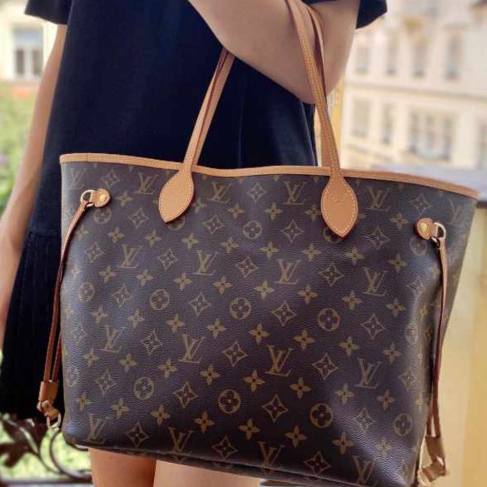 Louis Vuitton Dark Brown Monogram Tote